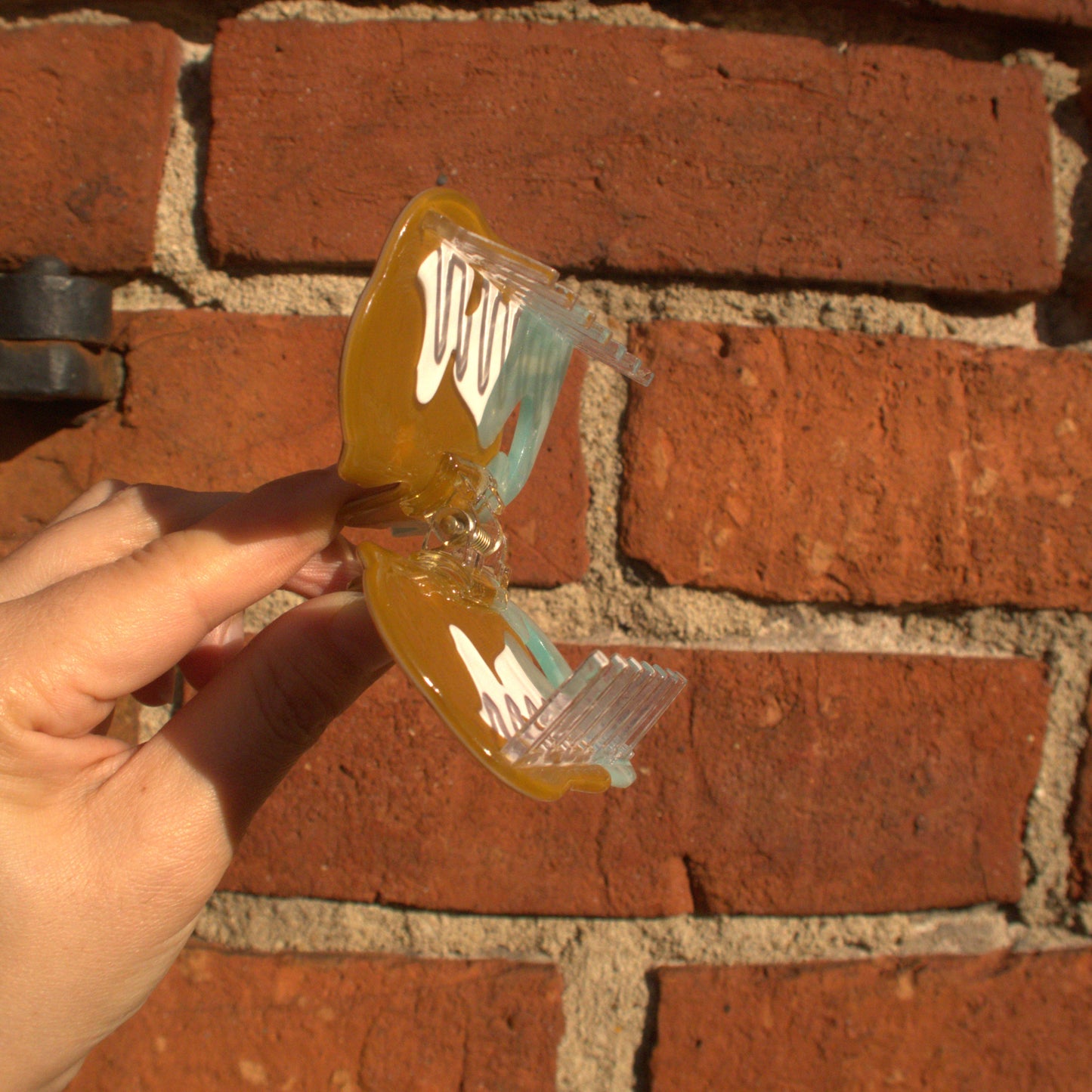 Barrette à cheveux Carré