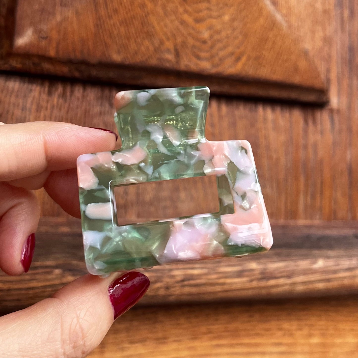 Square Hair Clip