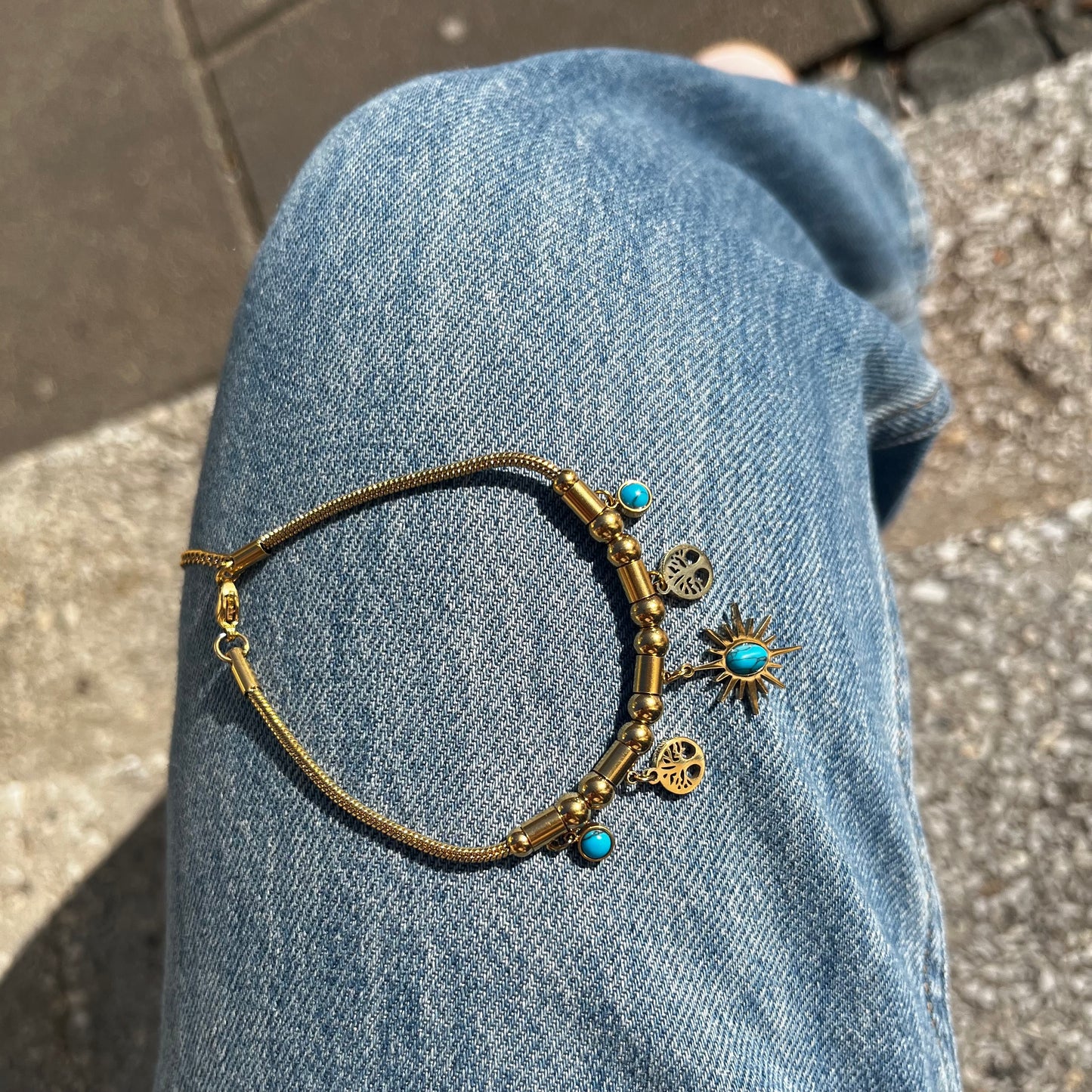 Bracelet en turquoise