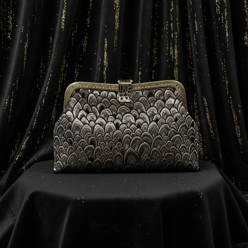 Clutch mit Farbverlauf (Gold)