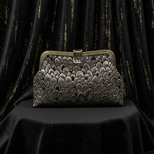 Gradient clutch bag (gold)