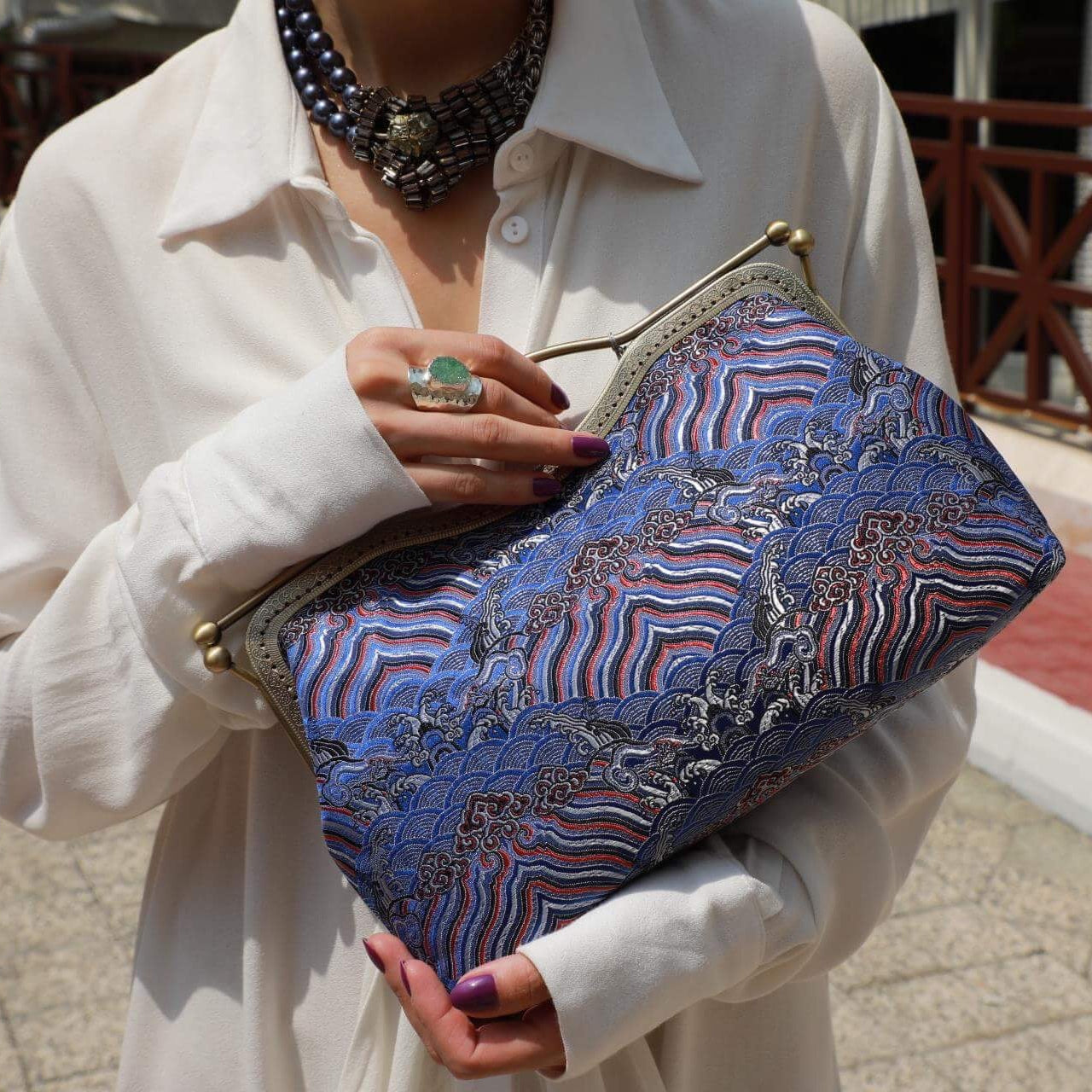 Sac Abîme de la Mer Lactée (bleu profond)