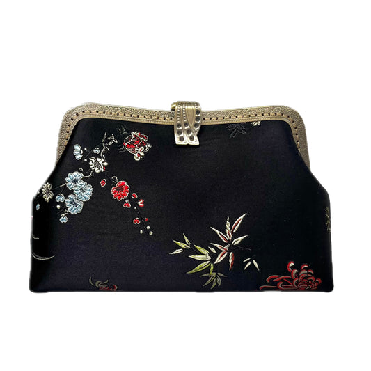 Kopertówka jedwabna Kwiatki 21026