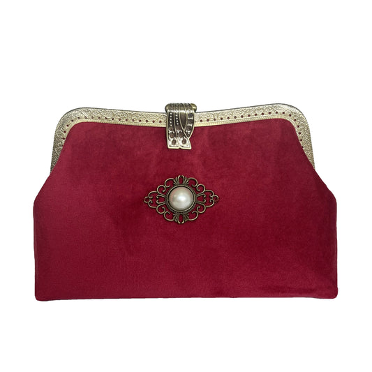 Pochette en velours