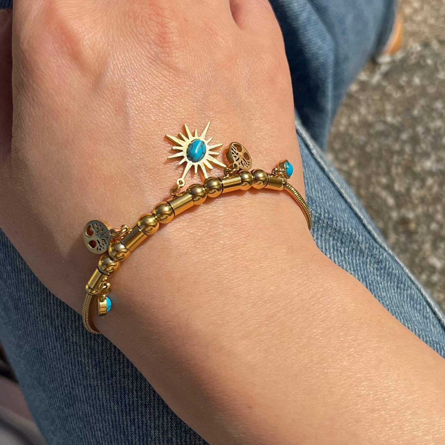 Bracelet en turquoise