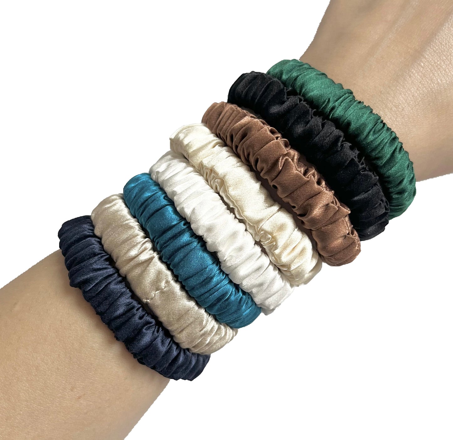 Silk hair band (1cm)