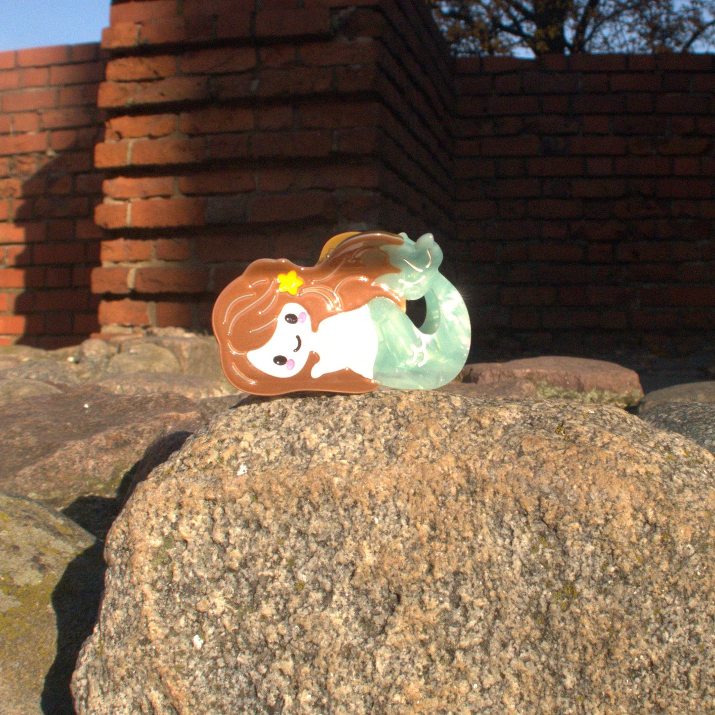 Barrette à cheveux Carré