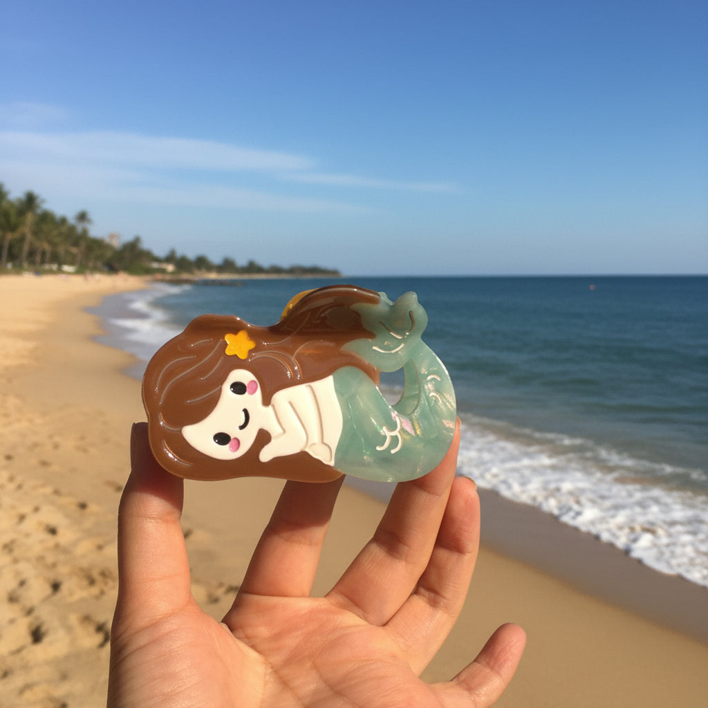 Barrette à cheveux Carré