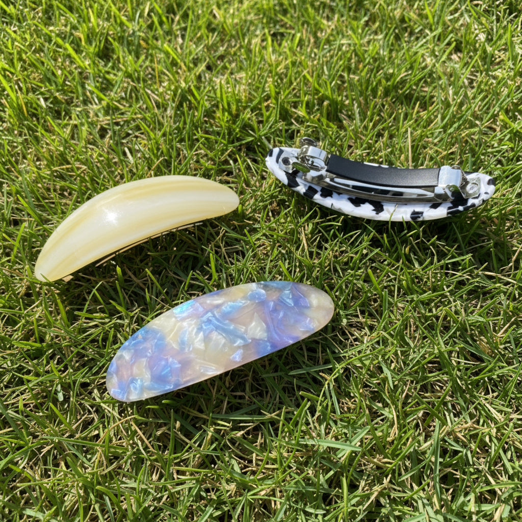 Spinka do włosów owal