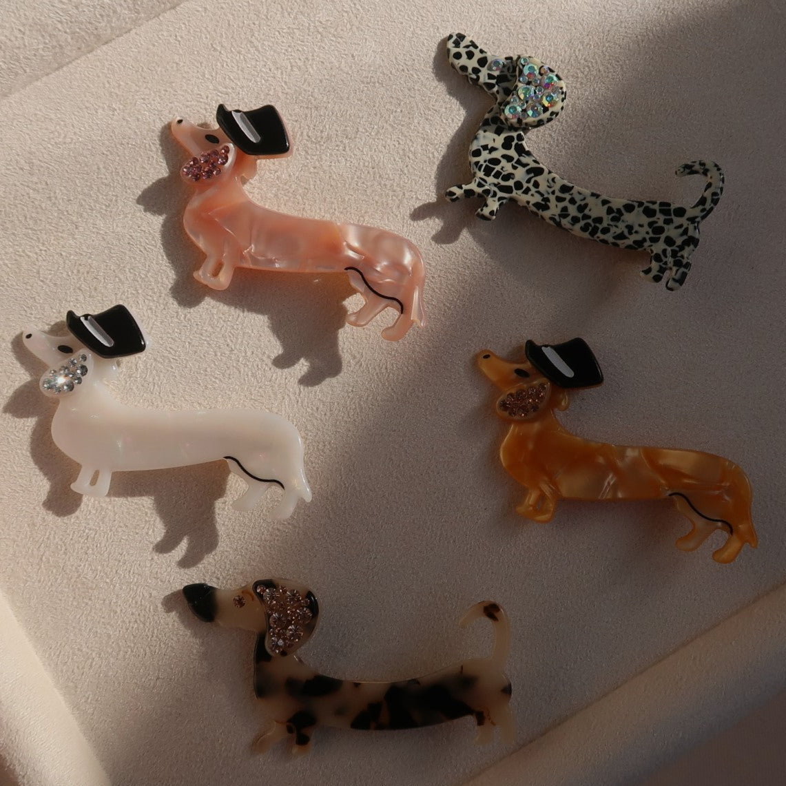 Spinka do włosów Pudel