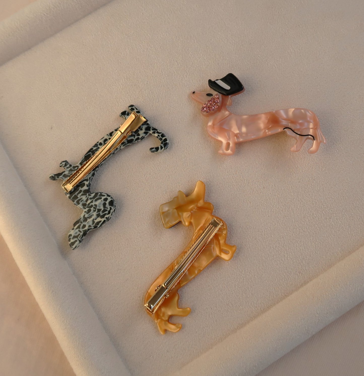 Spinka do włosów Pudel