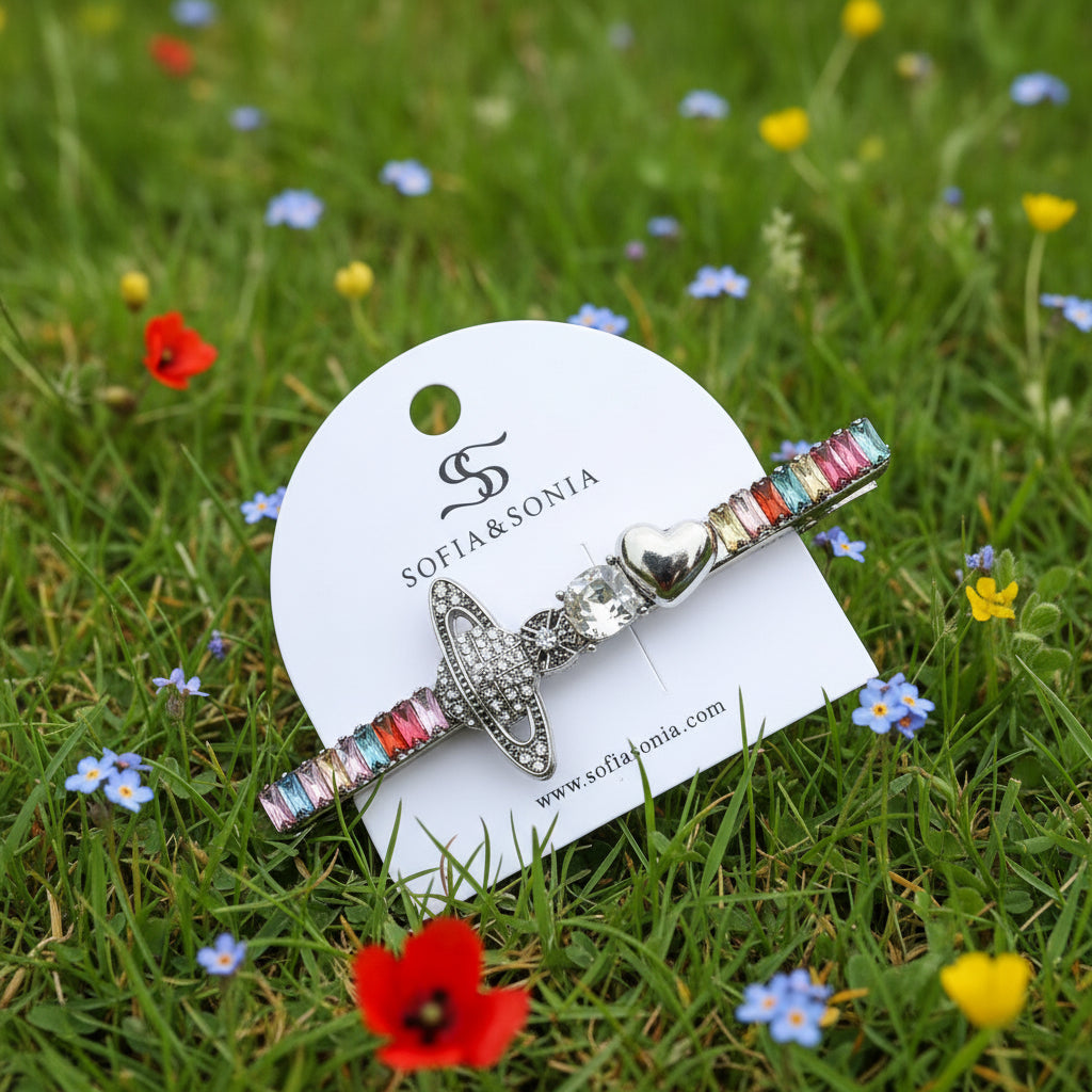 Spinka do włosów Saturn