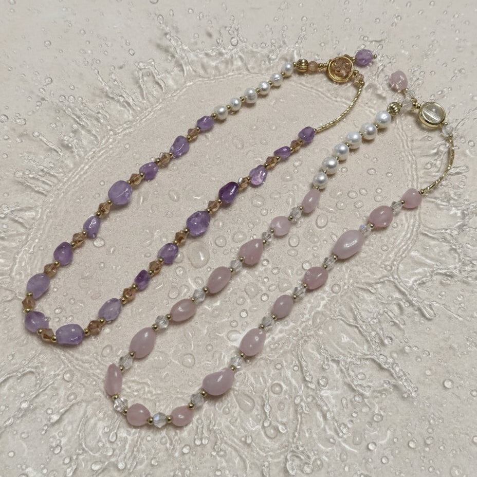 Bransoletka podwójna na gumce