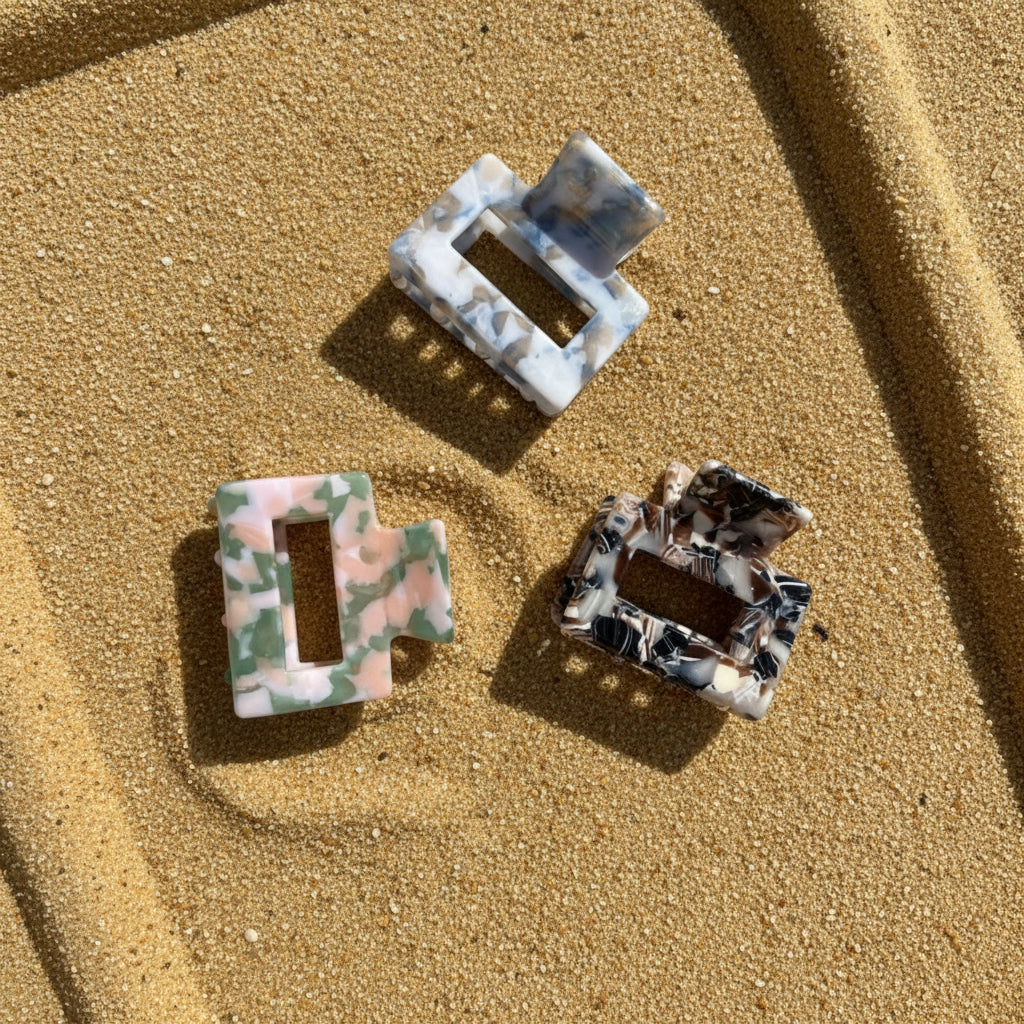 Barrette à cheveux Carré