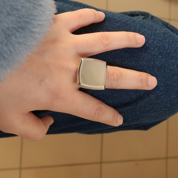 Pierścionek kwadrat