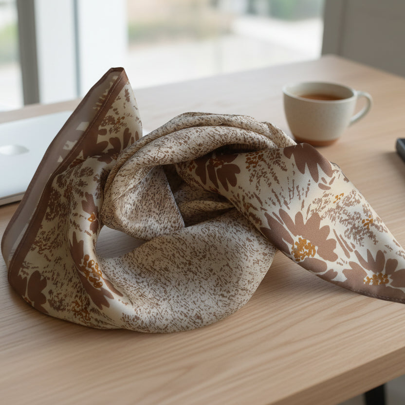 Apaszka jedwabna 68cm 101036