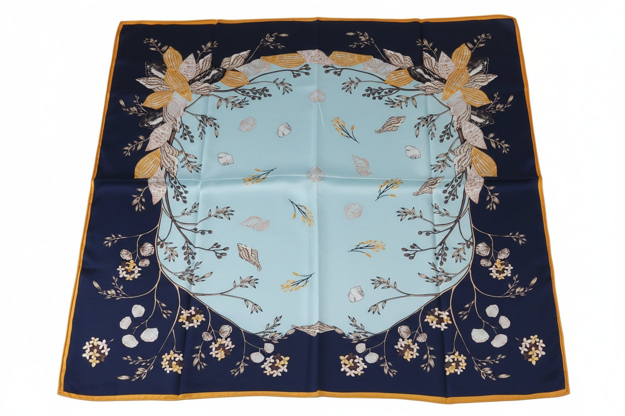 Blue Lotus Scarf