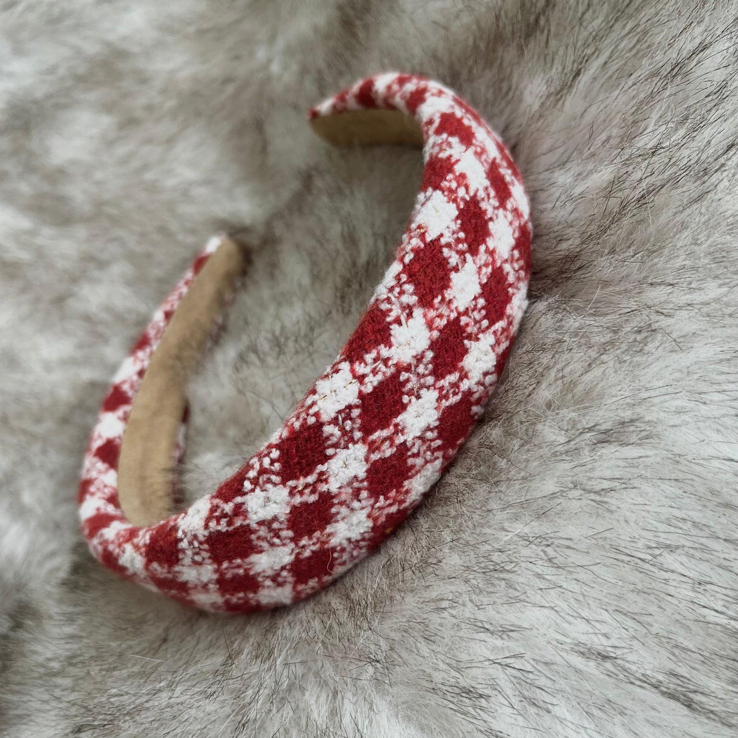 Bandeau à cheveux Rétro Bordeaux