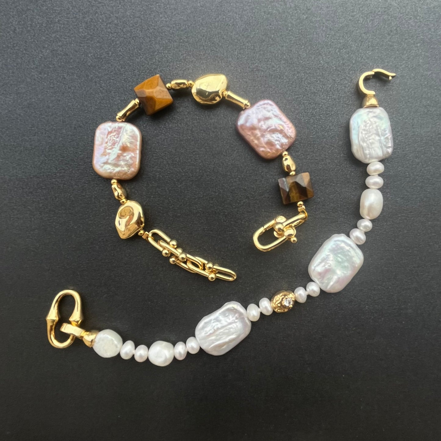 Bracelet Perles Baroques