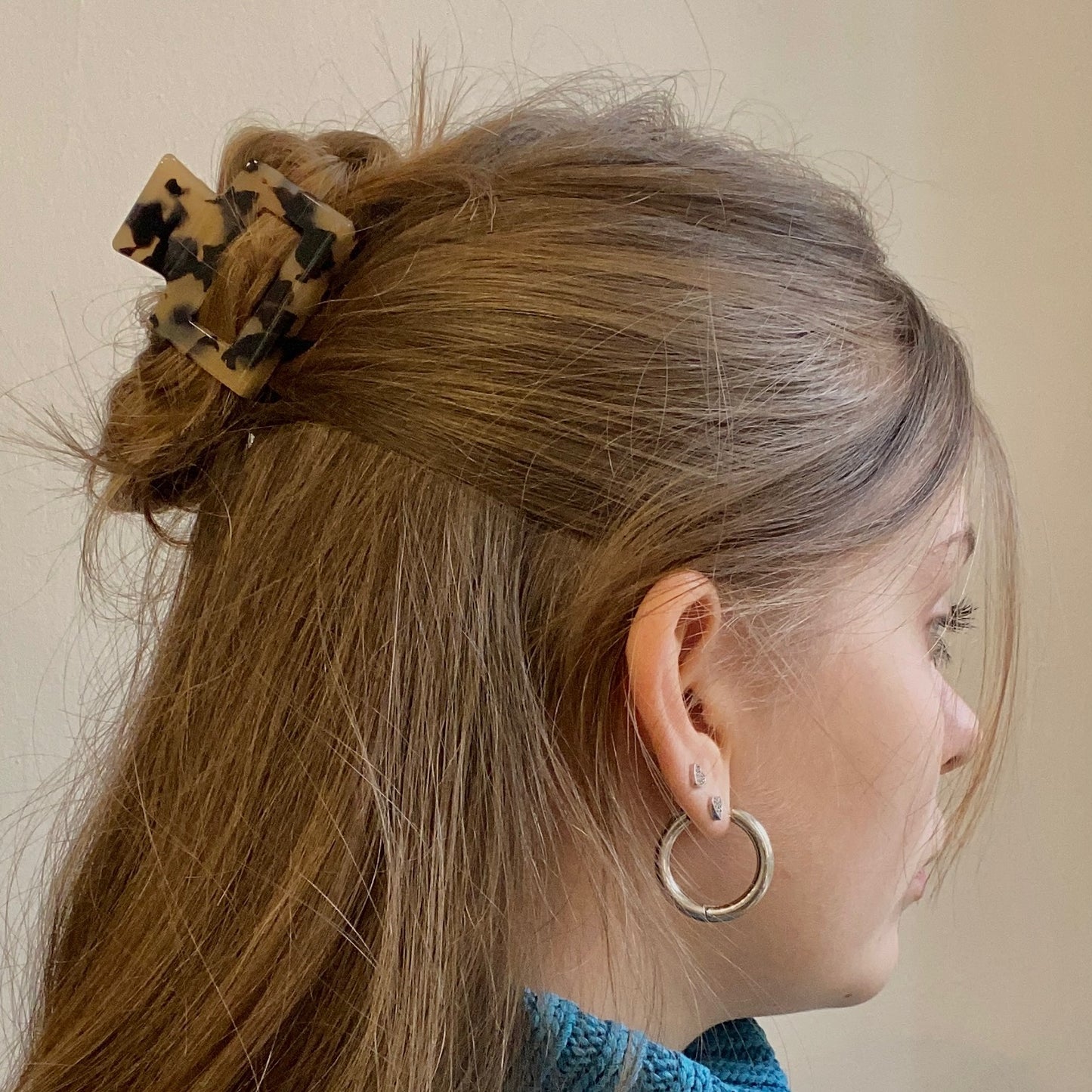 Barrette à cheveux Carré